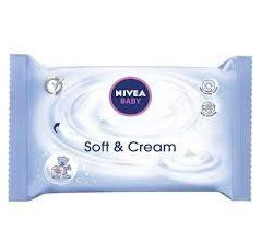 Lingettes Nivea Soft cream