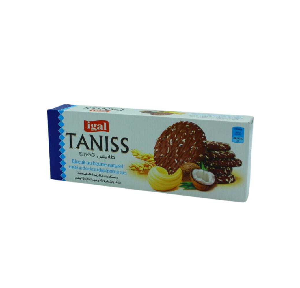 Biscuits chocolat et noix de coco Taniss Igal