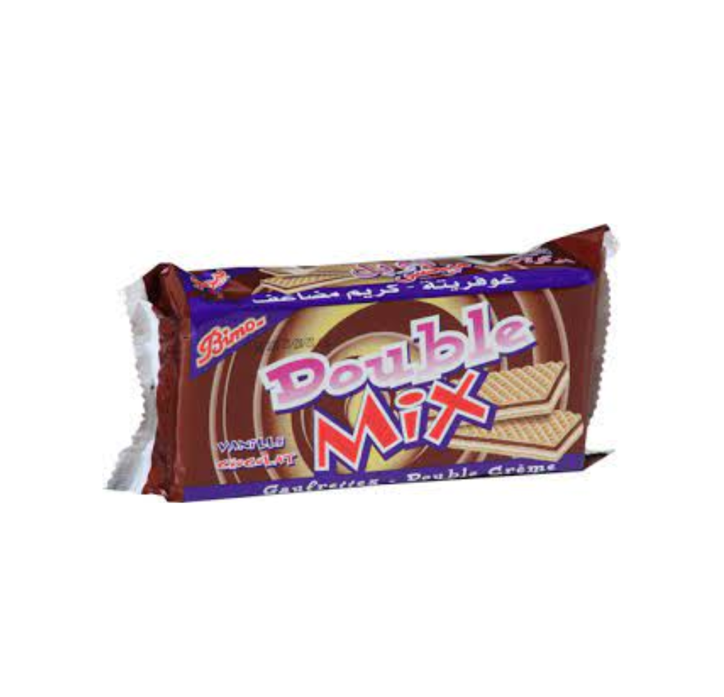 Gaufrettes chocolat Double Mix Bimo