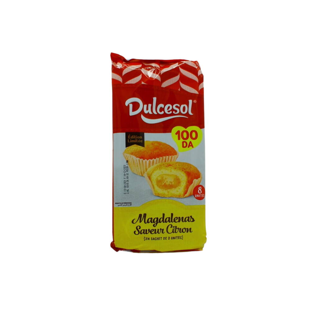 Madeleine citron Dulcesol