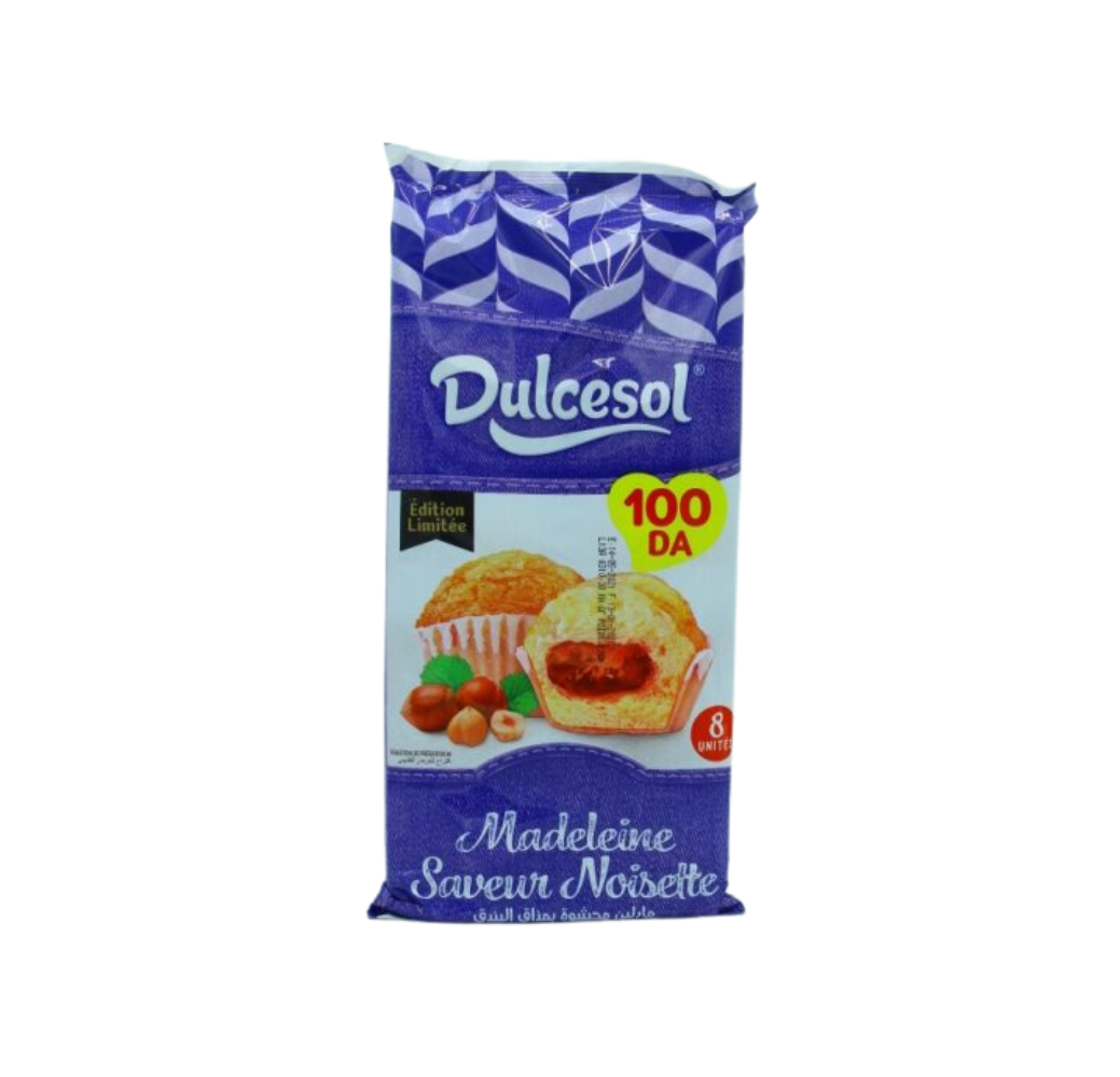 Madeleine noisette Dulcesol