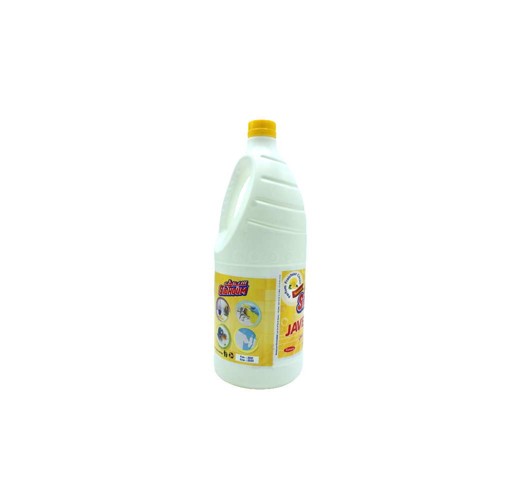 Eau de Javel Moussante Citron Sidhoum 2L