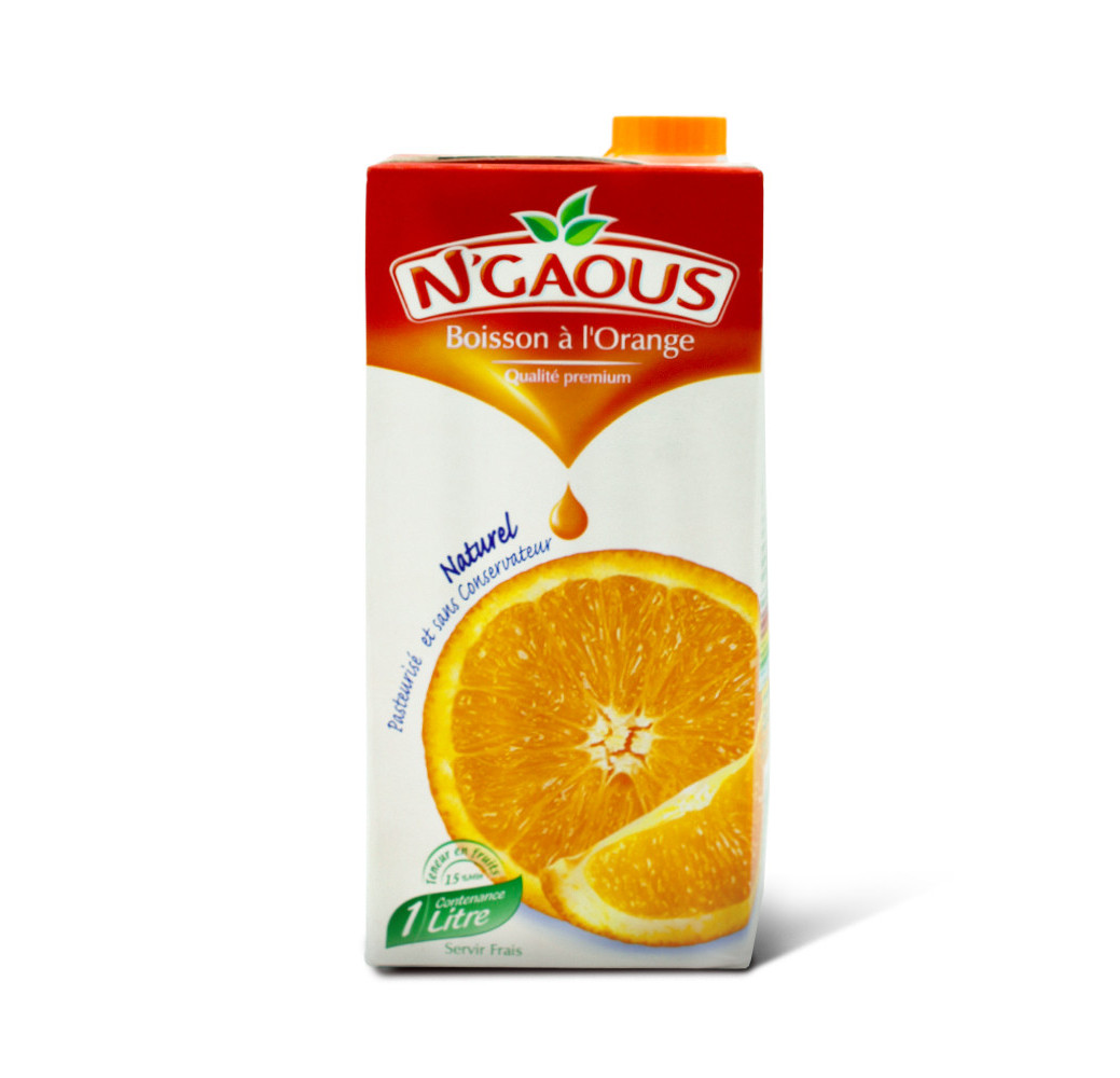 Jus N'gaous orange 1L