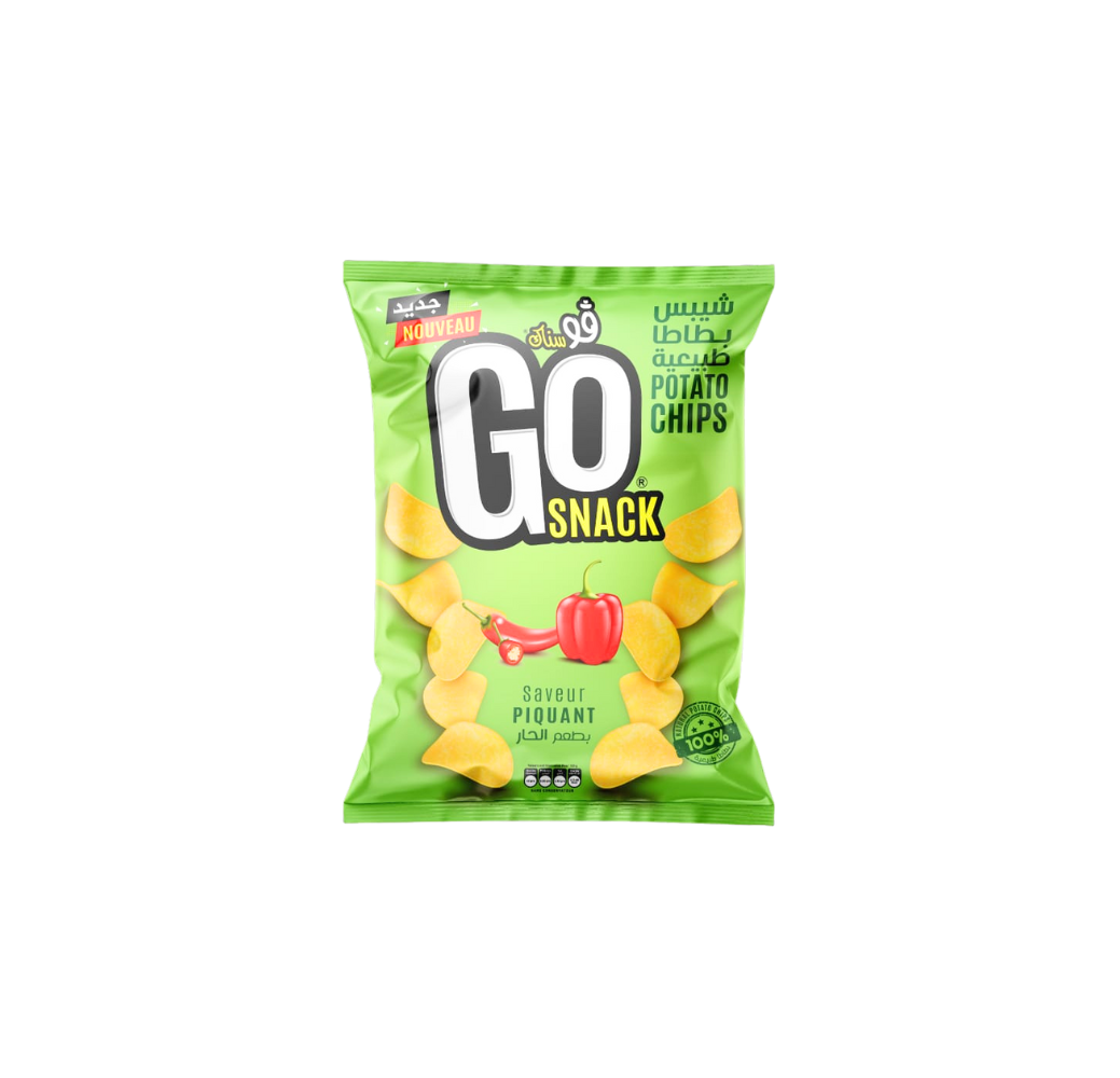 Chips GO SNACK - Saveur piquant