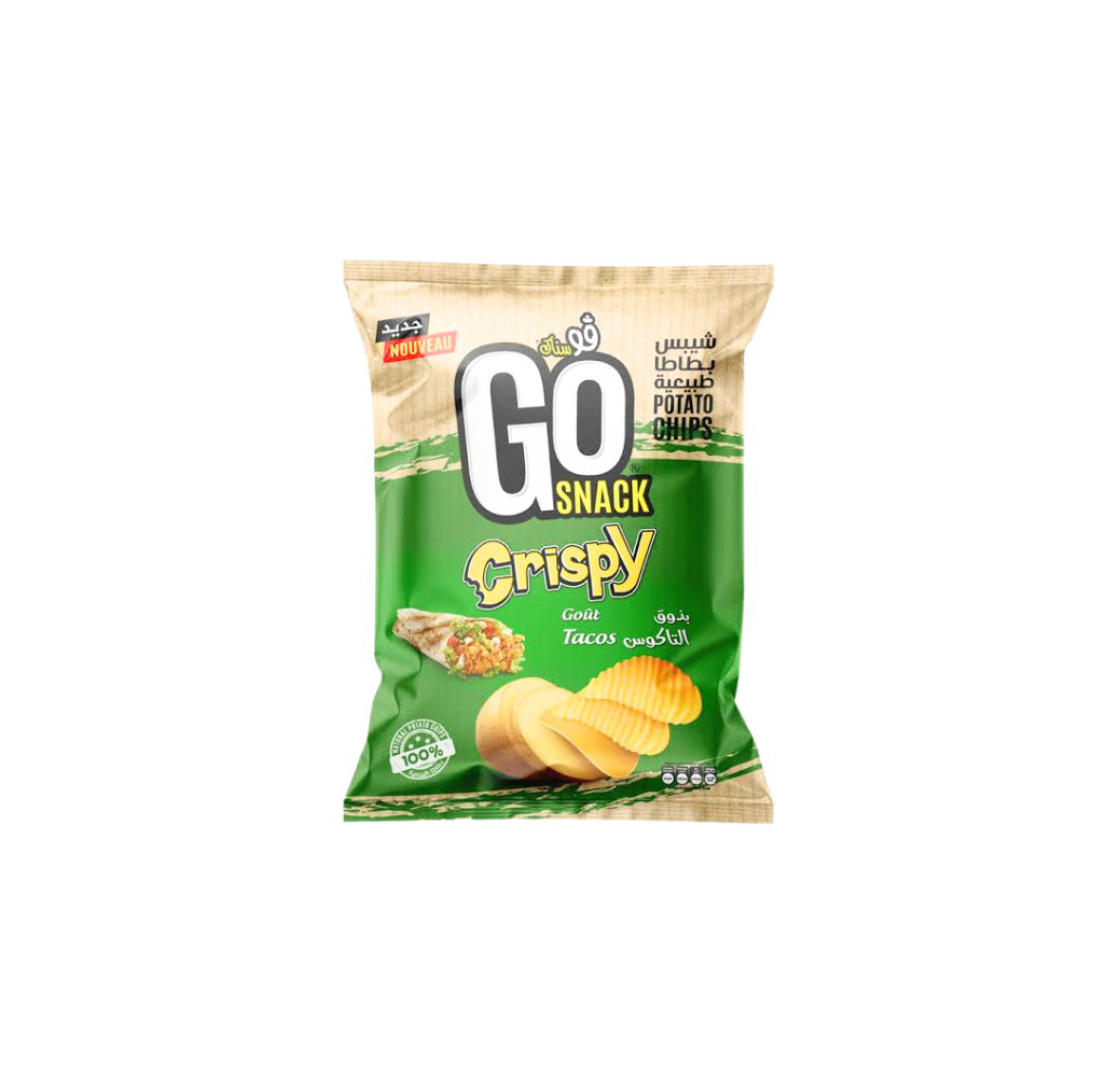 Chips GO SNACK - Saveur tacos