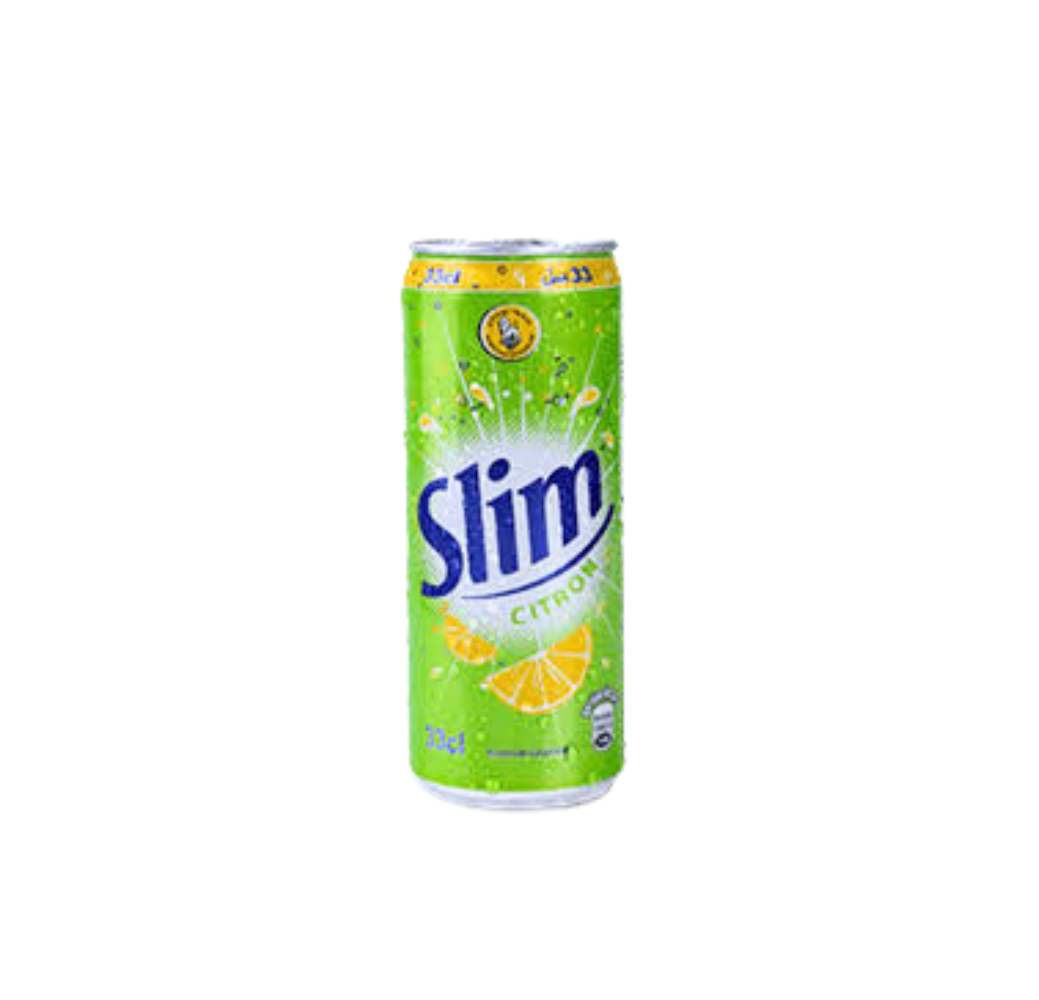 Canette Hamoud Boualam SLIM Citron 33CL