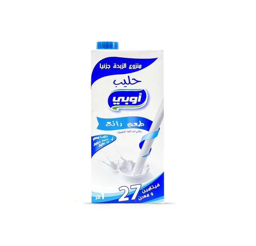 Lait Partiellement Écrémé - OBEI - 1L
