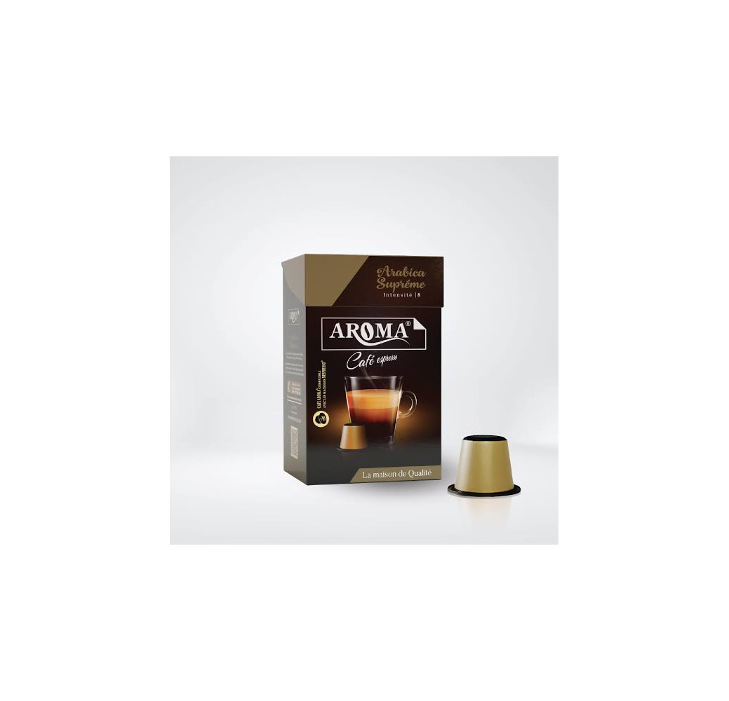 Café Aroma Espresso Arabica suprême (10 capsules)