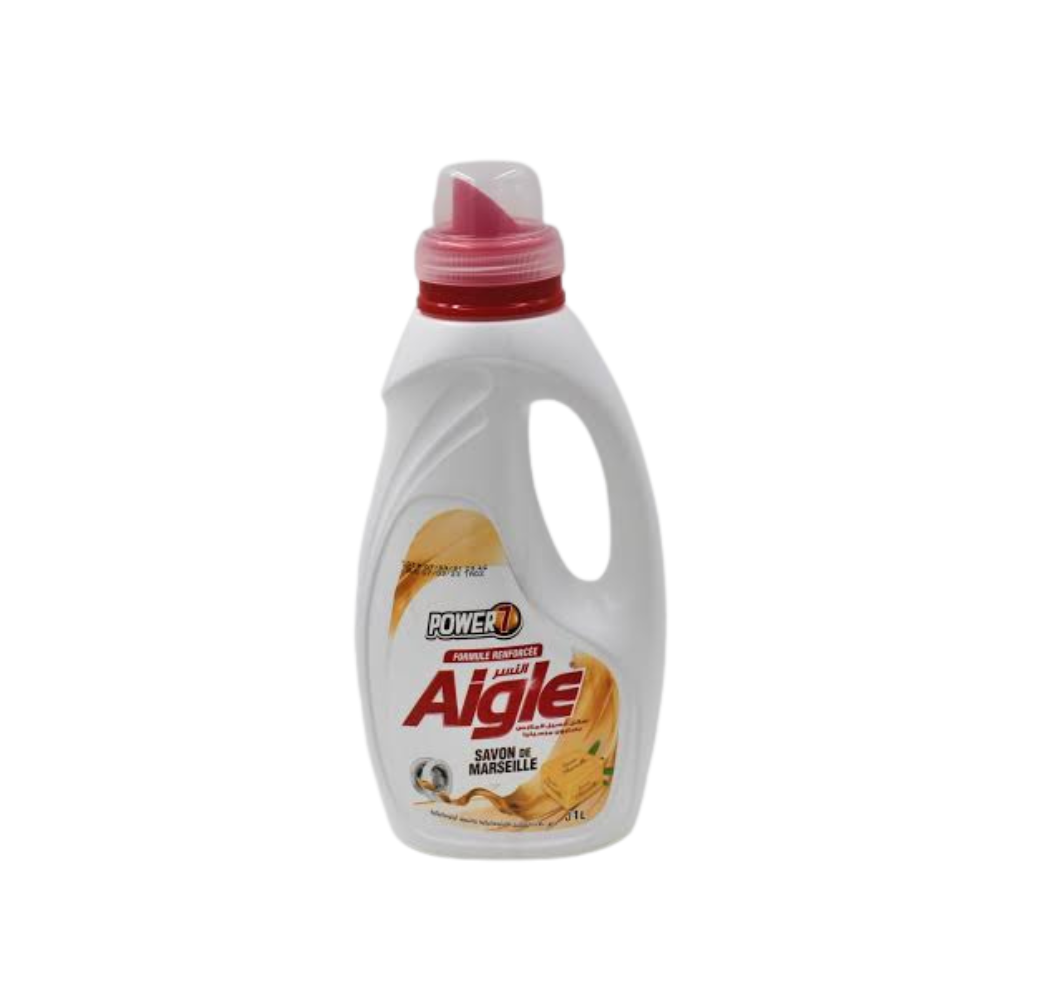 	Liquide linge Aigle Power7- Savon de Marseille – 1L