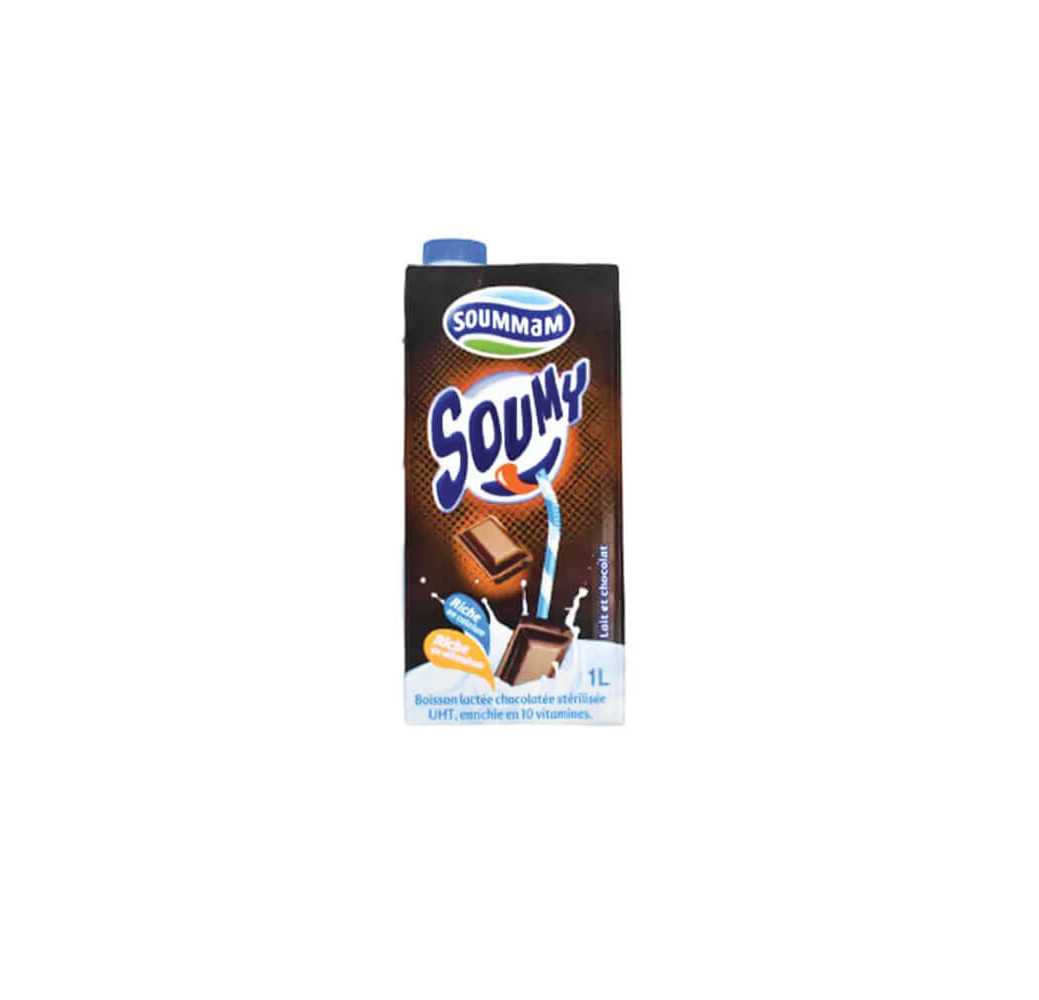 soummam- soumy- lait au chocolat- 1L