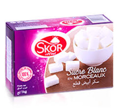 Skor - Sucre Blanc en Morceaux - 1kg 