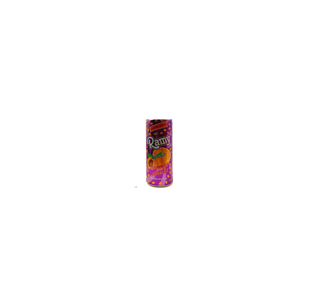 Ramy - jus orange pèche canette - 24 cl
