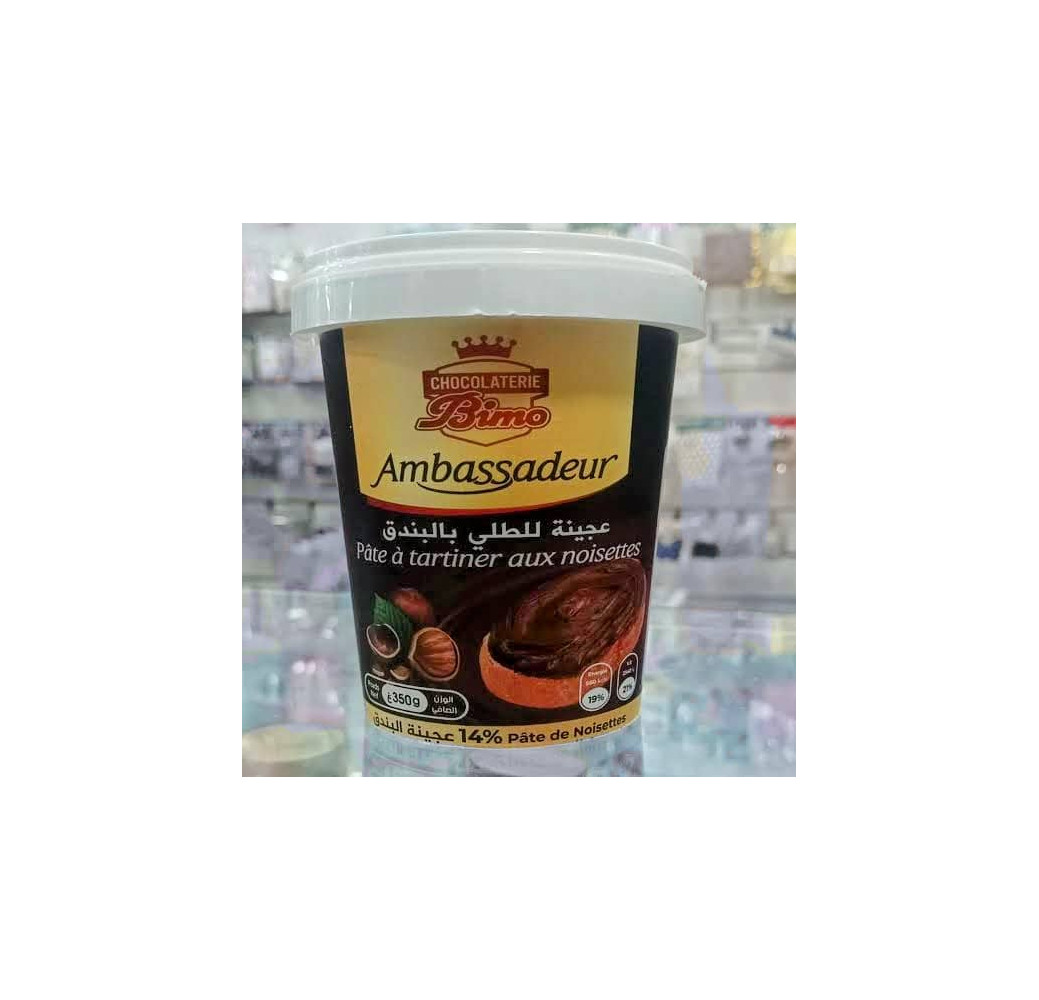 Bimo Ambasaadeur -  pâte à tartiner  aux noisettes - 350g 