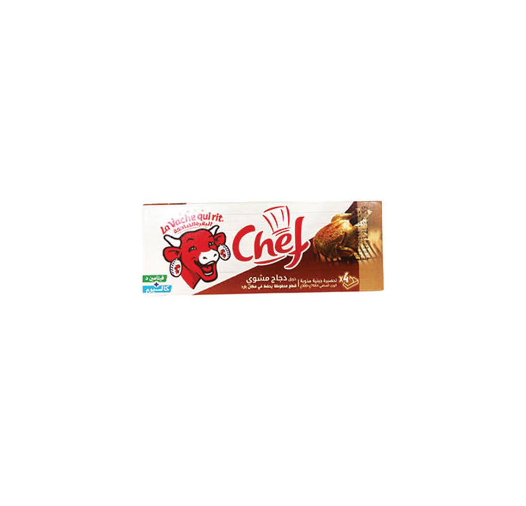La vache qui rit - fromage chef poulet rôti - 04 barres 
