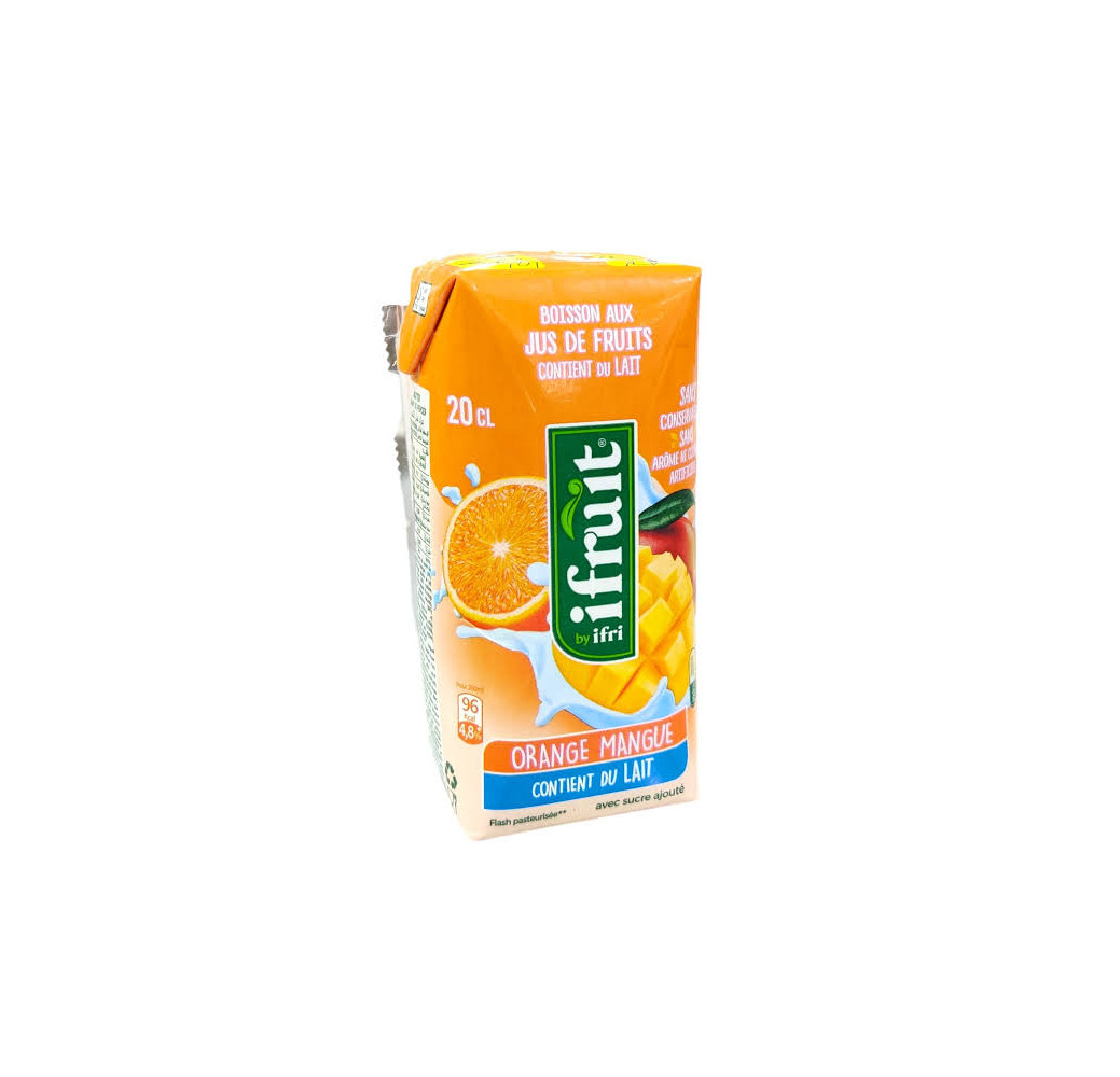 Boisson aux jus de fruits Contient du lait IFRUIT 33cl
