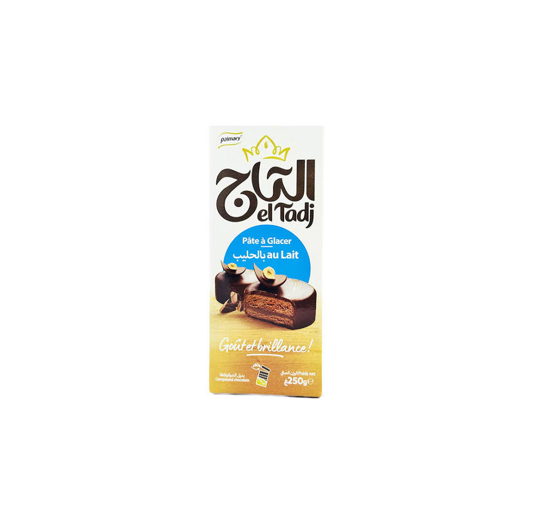 Palmary El Tadj Pate a Glacer Au Lait 250G 