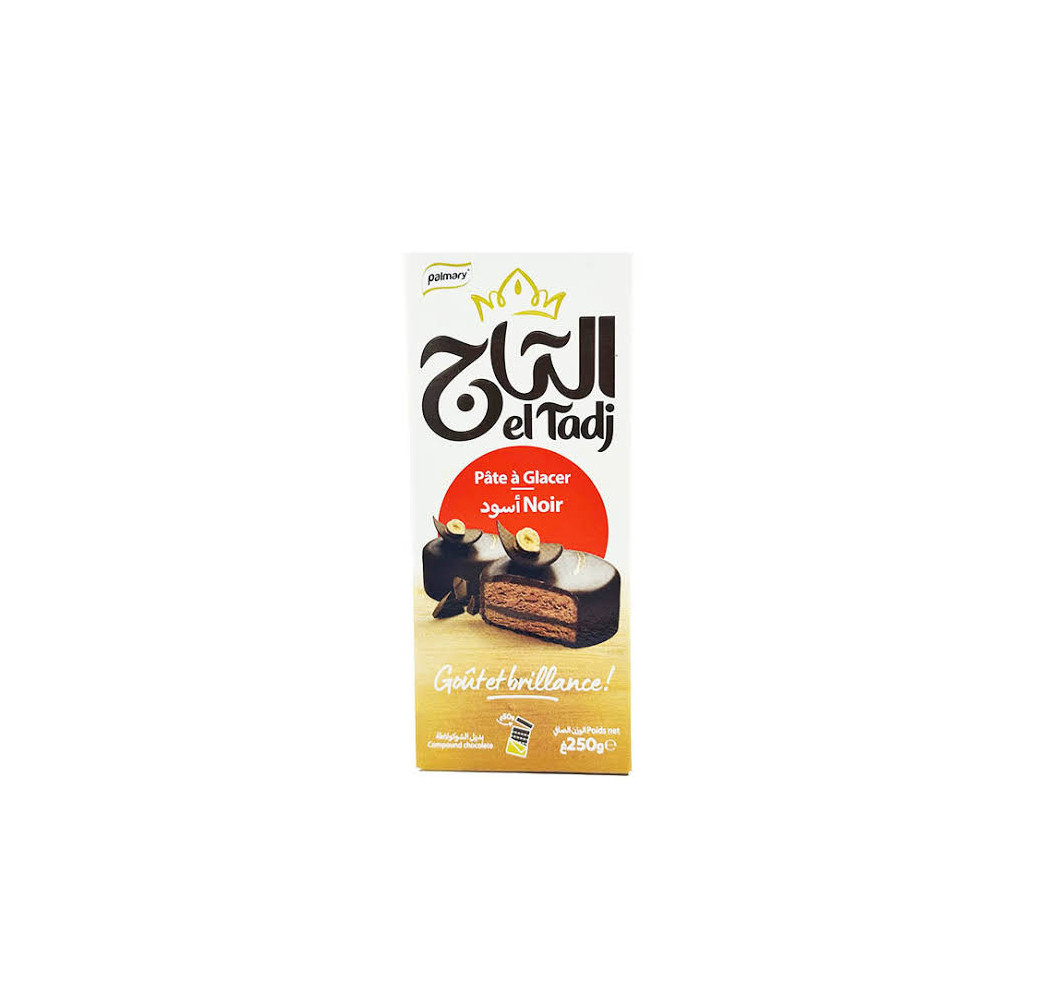 Palmary El Tadj Pate a Glacer Noir 250G