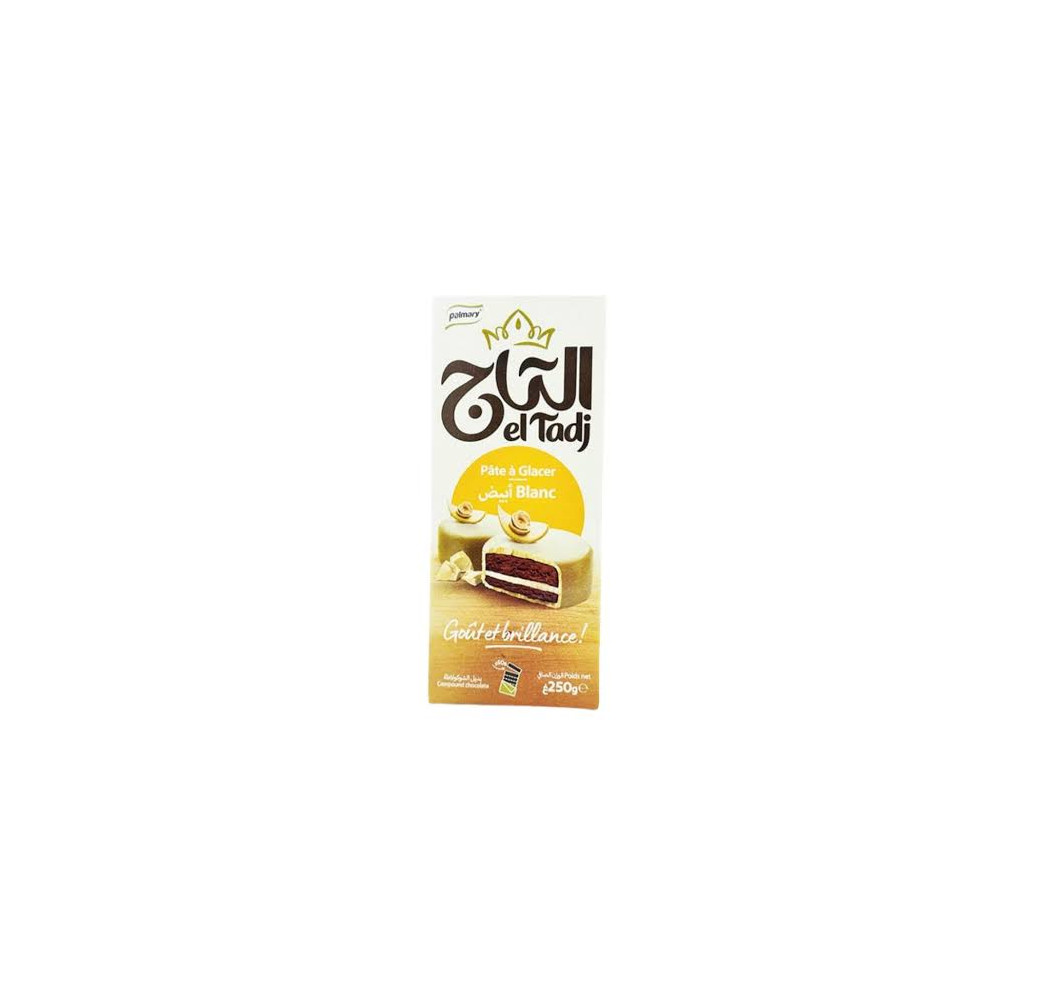 Palmary El Tadj Pate a Glacer blanc  250G
