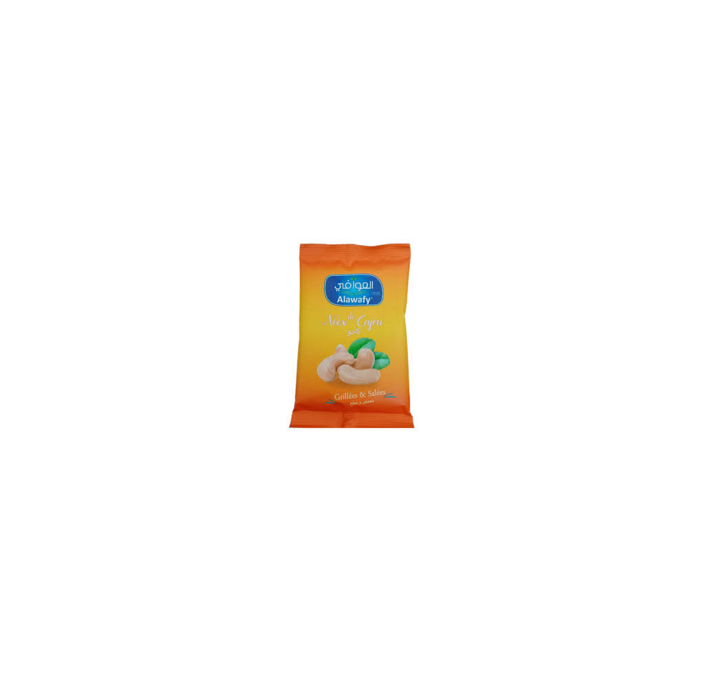 Alawafy Noix De Cajou Grillées & Salées 70 G