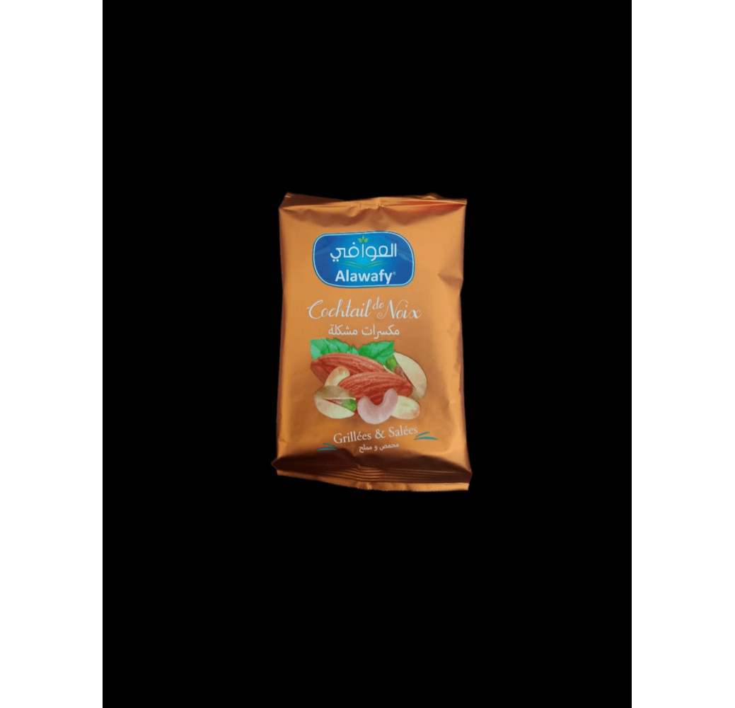 Alawafy Cocktail De Noix Grillées & Salées 70 G