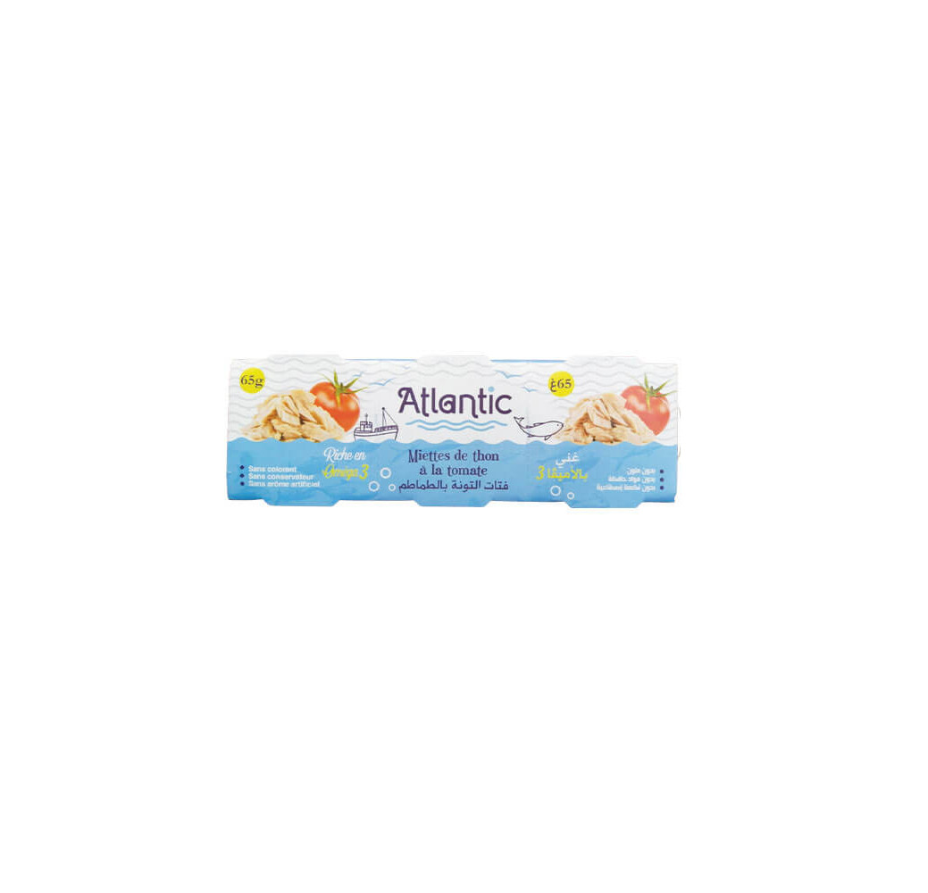 TRIP MITTES DE THON A LA TOMATE ATLANTIC