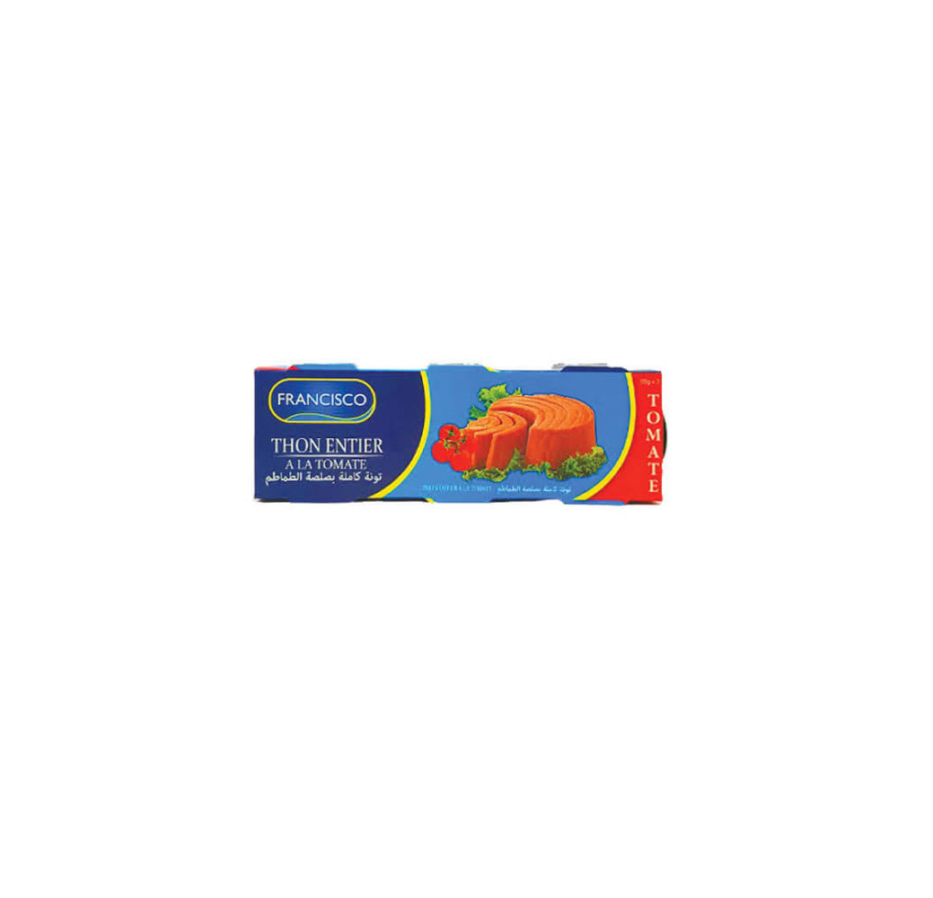 Francisco Thon Entier Tomate 65Gx3
