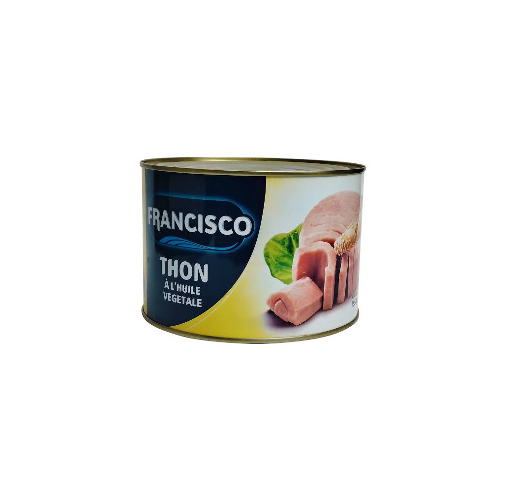 Francisco thon a l'huile 650g 