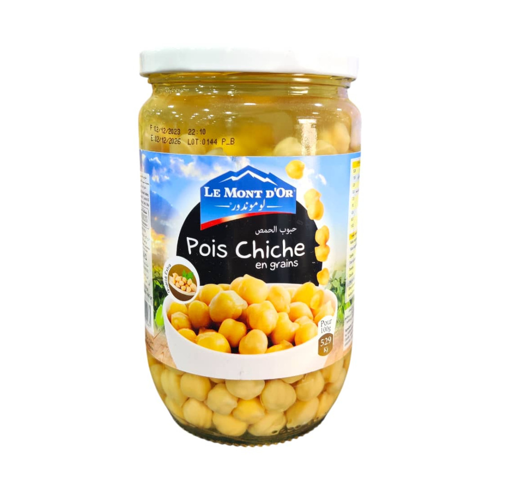 Pois Chiche en grains LE MONT D’OR 720g