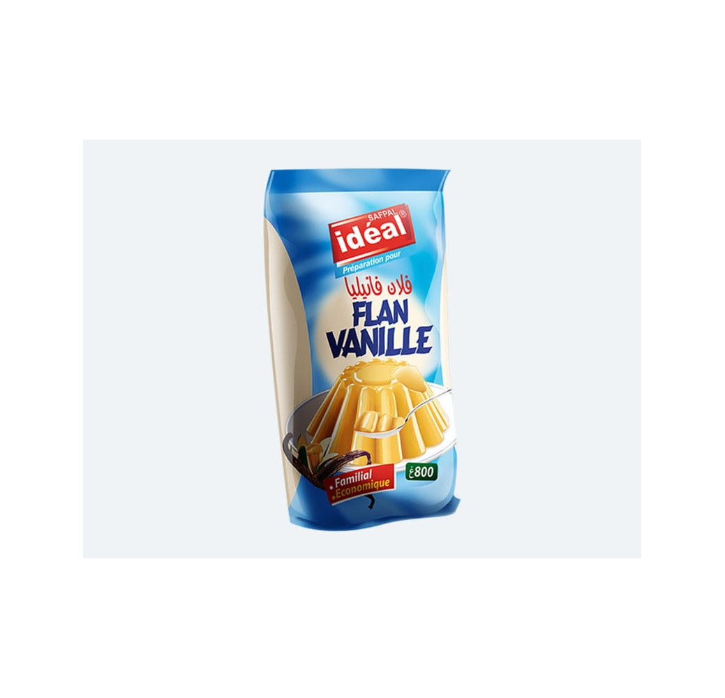 Idéal Flan Goût Vanille 600g 