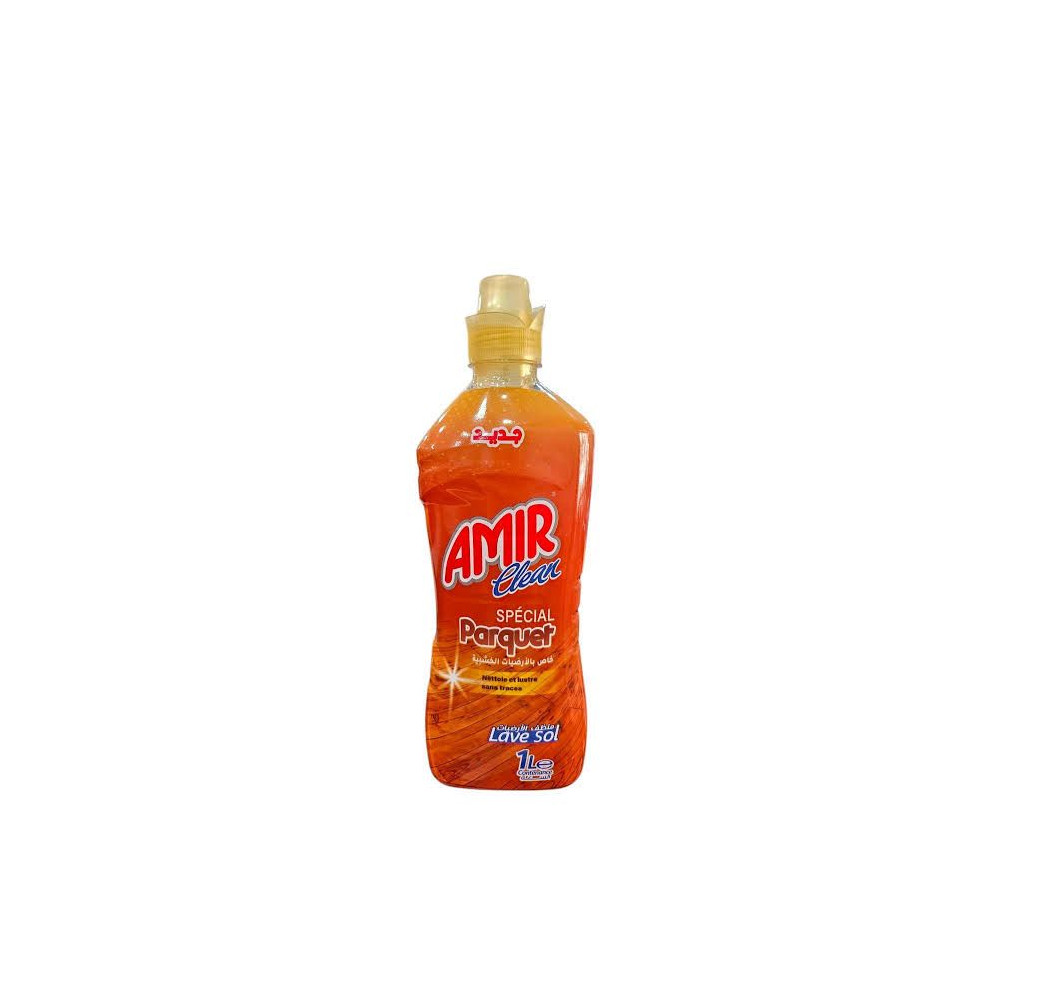 Lave sol spécial Parquet Amir Clean – 1L