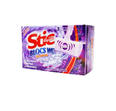 Bloc WC désodorisant – Stic – Lavande – 3 bolcs