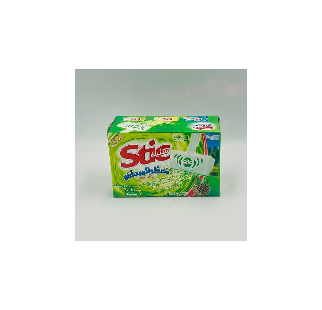 Blocs WC désodorisant – STIC – Pins – 3 blocs