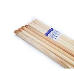 Manche à balai en bois 1.30 m