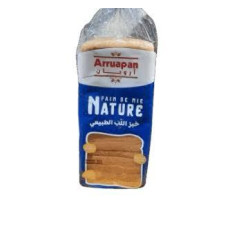 Pain de mie Nature Arruapan – sans sucres ajoutés – 450g