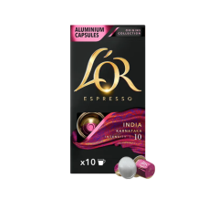 Café L’Or Espresso – India Karnataka – intensité 10 – 10pcs