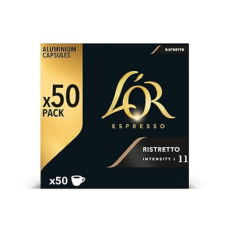 Café L’Or Espresso – Ristretto -intensité 11- 50 capsules