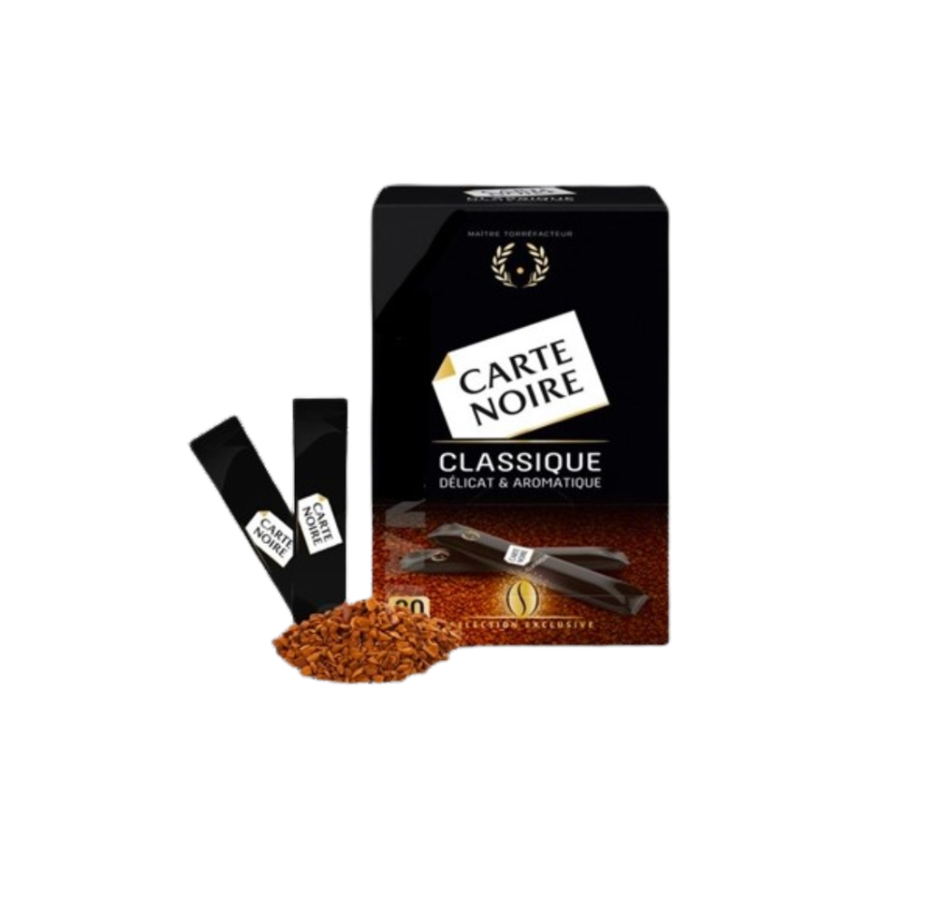Café Soluble Carte Noire en sticks- Classique – 80sticks