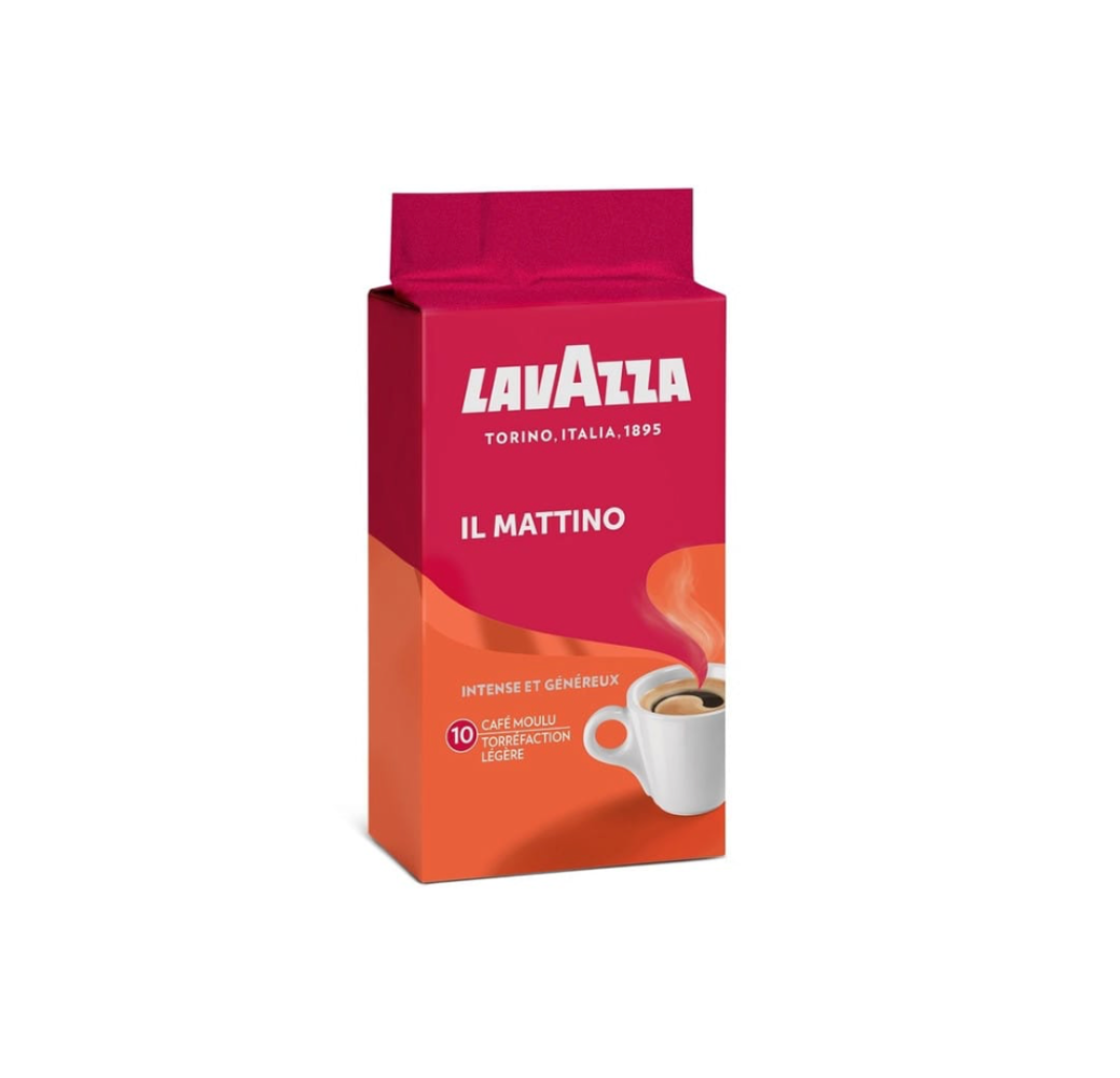Café moulu Lavazza El Mattino – 250g